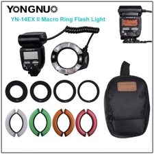 Yongnuo YN14EX II TTL Macro Ring Flash Light Speedlite for Canon DSLR Cameras