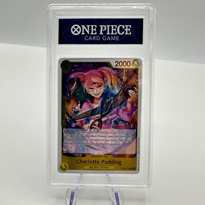 Charlotte Pudding 2000 OP03-112 One Piece Card Game TCG CCG English Encased