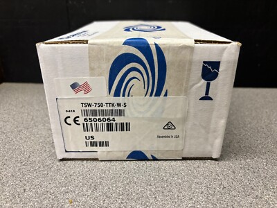 Crestron TSW-750-TTK-W-S Tischplatte Ständer Kit für TSW-750 TSW-752 weiß