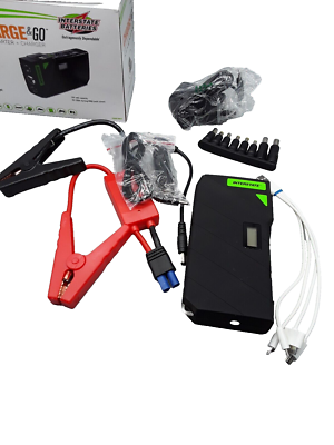 Interstate Batteries JMP2500 – Batteria Di Avviamento Portatile 12V, 1500A, 25000mAh, Power Bank Per Auto E Dispositivi Elettronici