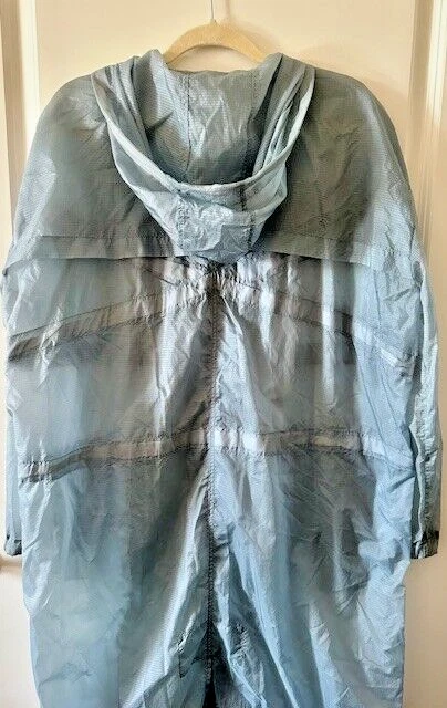 MAISON MARGIELA CAPPOTTO LEGGERO TASCABILE MM6 MAISON MATTIN MARGIELA COULISSE CAPPUCCIO HE Taglia 44