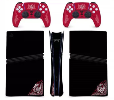 Pelle Adesiva Vinile Per PS5 Slim/Pro – Decalcomania Anti-graffio Per Console E Controller - 3