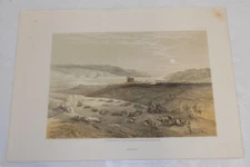 1855 Antique Print///JERICO