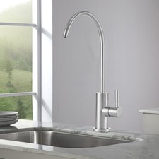 Stainless Steel Tap Drinking Water Tap Filter Kit System Faucet Connectors Kit.