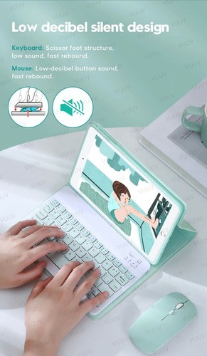 Wireless Keyboard For iPad Bluetooth Keyboard For Android and Windows Tablet - Picture 7 of 14