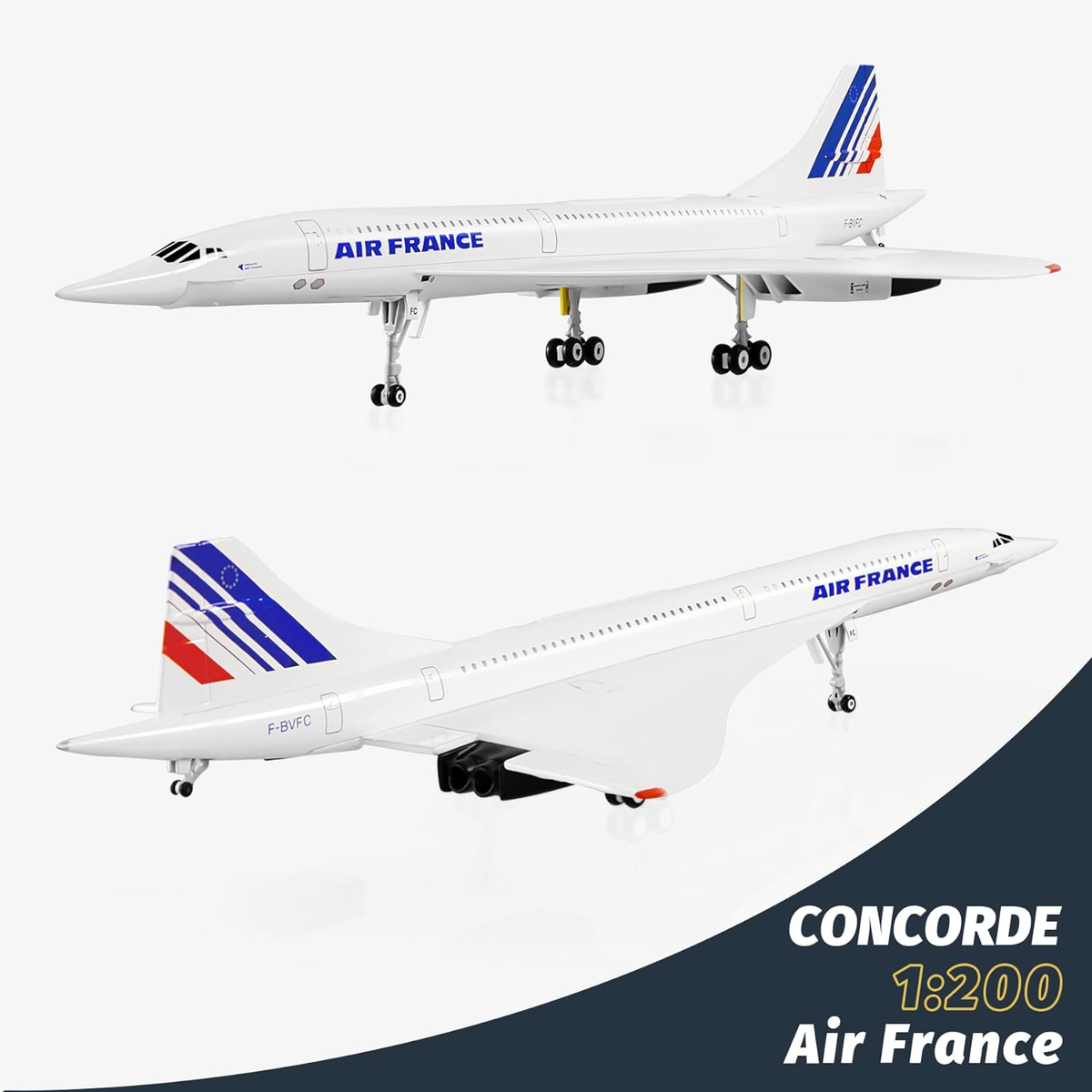 Herpa Wings 1:500 507028 Air France Concorde F-BVFF Herpa Wings 1:500 507028 Air France Concorde F-BVFF
