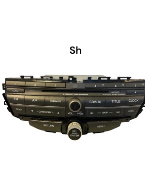 2008-2012 Honda Accord Sedan SE  Radio AM FM MP3 6 Disc CD Player DEX-6907ZHS2 