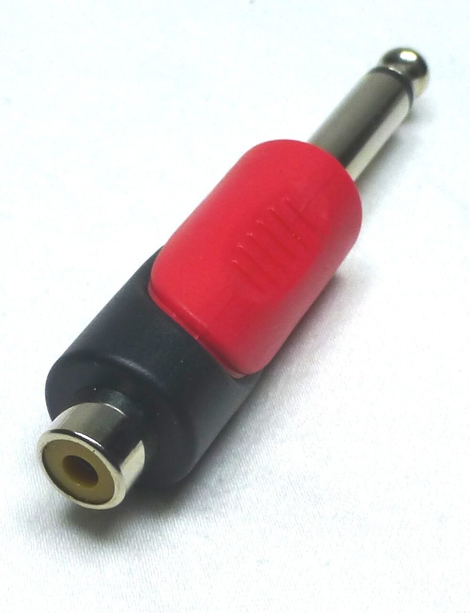 フォノ「RE」ケーブルアダプター ZXPC Professional 1 x RCA Jack to 1/4