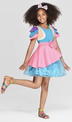 jojo's closet tutu rainbow skater dress