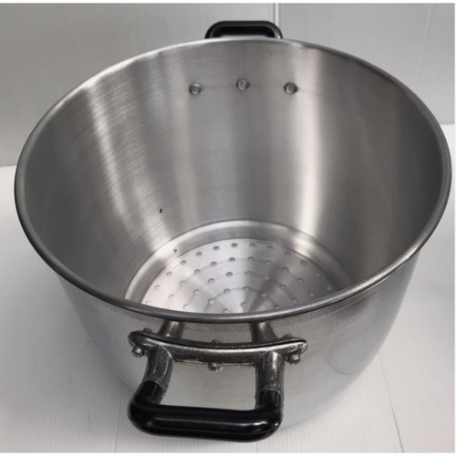 Olla de aluminio tradicional tailandesa marca cocodrilo utensilios de cocina vapor tamaño 24 cm - Imagen 6 de 21