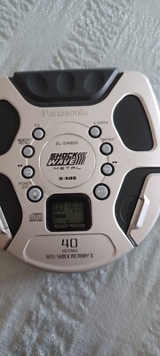 Panasonic SL-SW870 ポータブルCDプレーヤー Panasonic SL-SW870 Shock Wave VMSS Portable CD Player Tested
