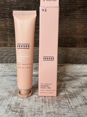 Versed The Shortcut Overnight Facial Peel 0.5 oz NIB | MSRP = $18
