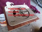 GARRARD TYPE A Mahogany Mounting Board RC88 RC98 turntable PLINTH base RC-88