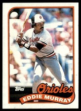 1989 Topps Eddie Murray Baltimore Orioles #625