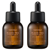 [TONYMOLY] Aceite Revive Intenso de Té Negro 50 ml x 2 piezas Set Nutritivo K-Beauty Glow