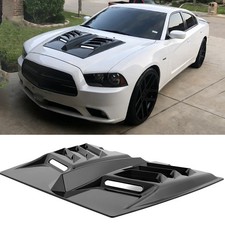 For Dodge Charger Air Flow Intake Hood Scoop Vent Turbo Bonnet Cover Car Decor