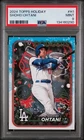 PSA 9 2024 Topps Holiday - Shohei Ohtani #H1 Dodgers MVP Low Pop