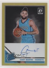 2019 Donruss Optic Rated Rookie Gold Prizm Signatures 7/10 Cody Martin Auto 0q5