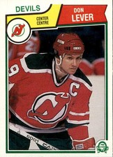 1983-84 O-Pee-Chee SET BREAK #231 Don Lever NMMT
