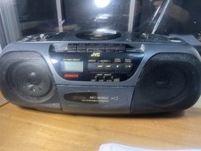 JVC RC-X250 Portable AM/FM/CD/Cassette Boombox Radio REPAIR OR PARTS no refunds