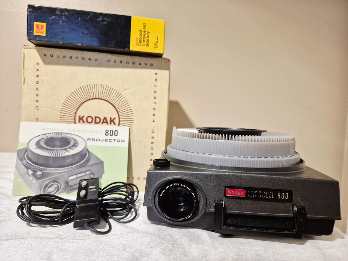 Rebuilt Kodak Carousel 800 Slide Projector Fully Functional