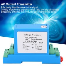AC Current Transmitter DC4  20mA Output Power Distribution Control Current