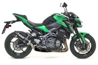Arrow Auspuff Race Tech FüR Kawasaki Z900 2017- Aus Aluminium, Schwarz
