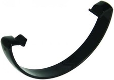 FLOPLAST 112mm Round Gutter Clip - Black - Bag of 2