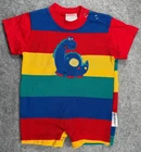 Baby Boy Clothes Vintage Healthtex 0-5 Month Colorful Dinosaur Romper Outfit