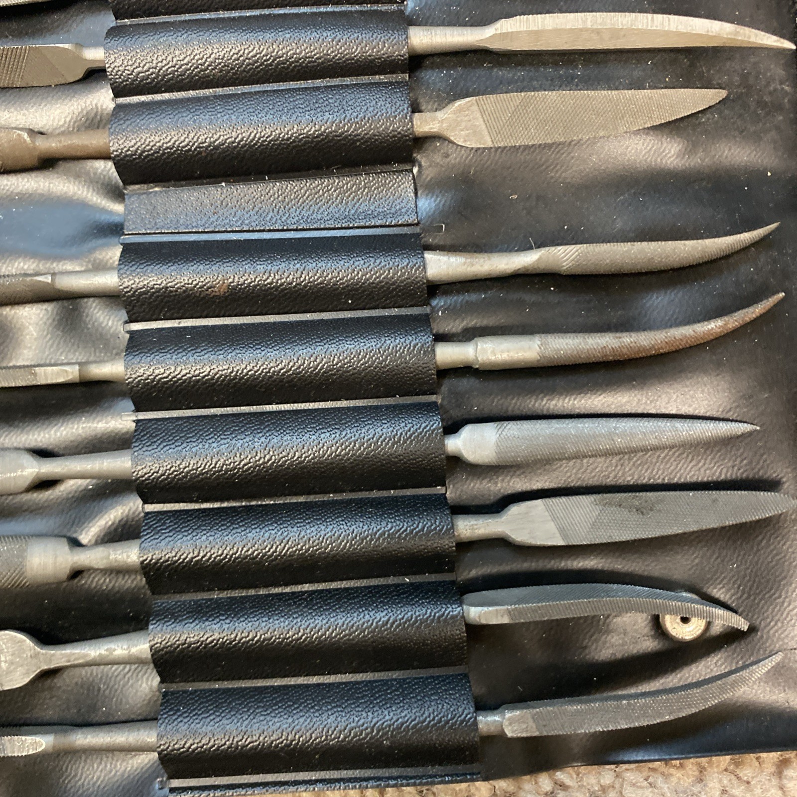 Machinist Tool BLUNDELL 12 Assorted Diemaker, Riffler Files Cut 0- England