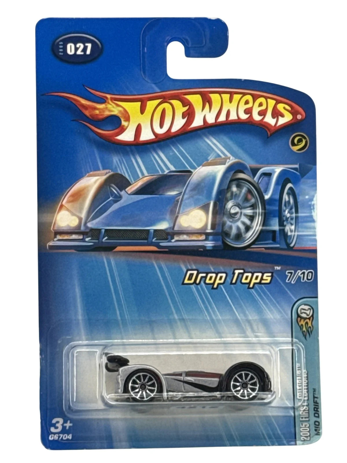 Hot Wheels 2005 First Editions V-Drop Drift Drop Tops 027 Diecast Car New Carded