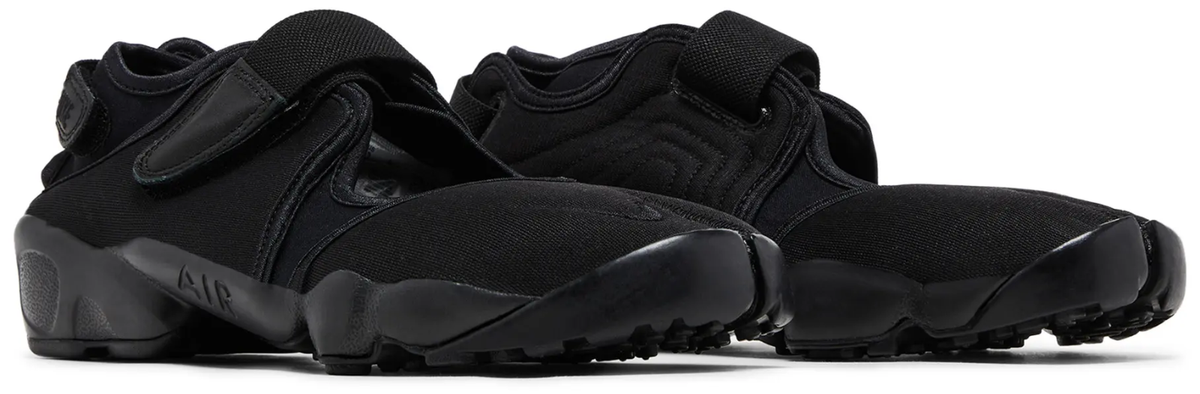 Nike Air Rift Black Split Toe Retro Running Shoes Ninja Sneakers