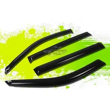 DARK TINT WINDOW VISOR/WIND DEFLECTOR SUN RAIN SHADE FOR 01-07 HIGHLANDER XU20