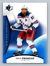 2025-26 SP #68 Mika Zibanejad New York Rangers Blue Parallel
