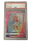 2024 Panini Prizm - Rookies Bo Nix #309 Pink Wave Prizm (RC) PSA 10 GEM MT