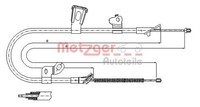 Hinten Links Metzger 17.1078 Seilzug, Feststellbremse FüR Toyota