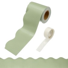 Bulletin Board Borders, 32.8ft Morandi Green Border