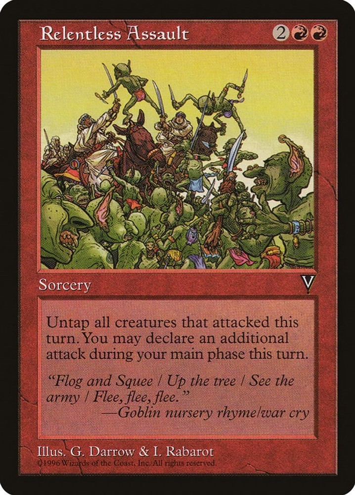 Relentless Assault #214 (MP) VIS MTG