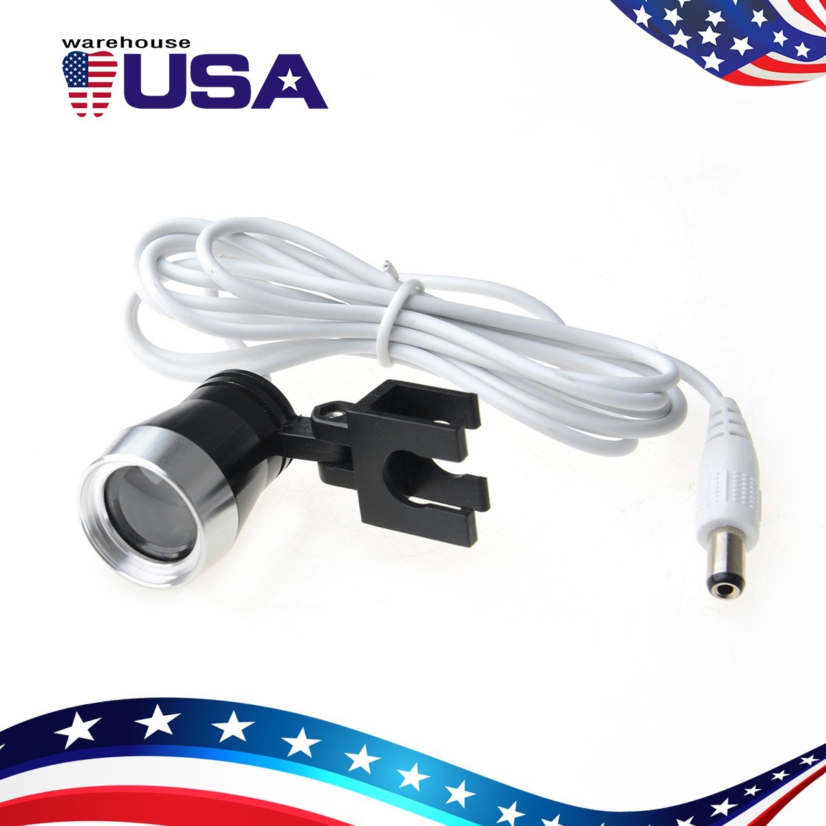 4.0 X Dental Ergo Loupes Medical Surgical Magnifier Binocular 5W LED Head Light