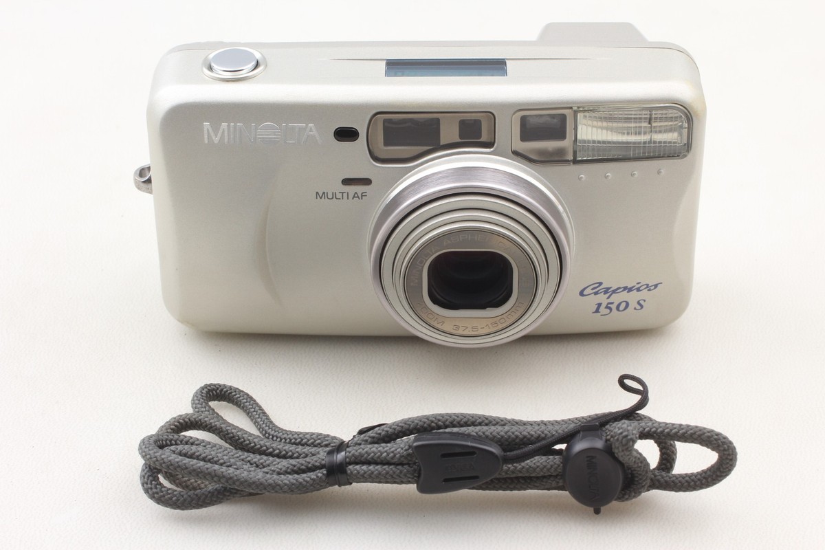 Top MINT] Minolta Capios 150S Film Camera Aspherical Zoom From