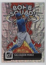 2022 Panini Donruss Bomb Squad Vector Salvador Perez #BS-1 0c4