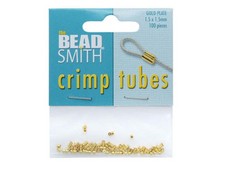 100 Silver plated 2.5x2.5mm Crimp Tube Crimping Beads for Jewelry making