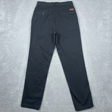 Wrangler Riata Pants Men's 32x34 (Fits 30x32) Black Slacks Pleated Straight Work