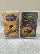VHS - Walt Disney's The Hunchback of Notre Dame I II / 2 Movie Set