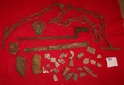 NICE LOT OF DUG CIVIL WAR RELICS FREDERICKSBURG VA Bayonet Sword Blade Bullets +