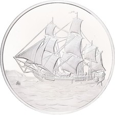 [#1528155] France, Medal, Anniversaire du Jour du Bounty, 1978, Silver, MS(63)