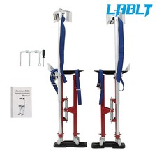 LABLT Aluminium Réglable Cloison Sèche Échasses Outil 24-40IN pour Ruban Peinture Peintre