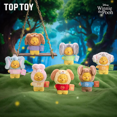 💡 TOPTOY x Disney Winnie the Pooh Animal Storybook Vinyl Plush