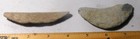 Very old Lot of 2 Ancient Indian Artifact Crecent Knives Mid-west A-12 — photo 2