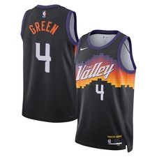 Phoenix Suns Jalen Green #4 Nike Black 2025/26 NBA Swingman Jersey City Edition